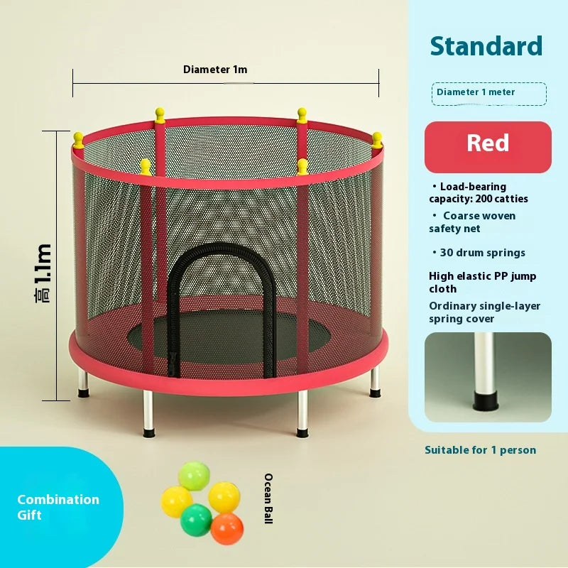 Children's Indoor Trampoline 3-10 Years