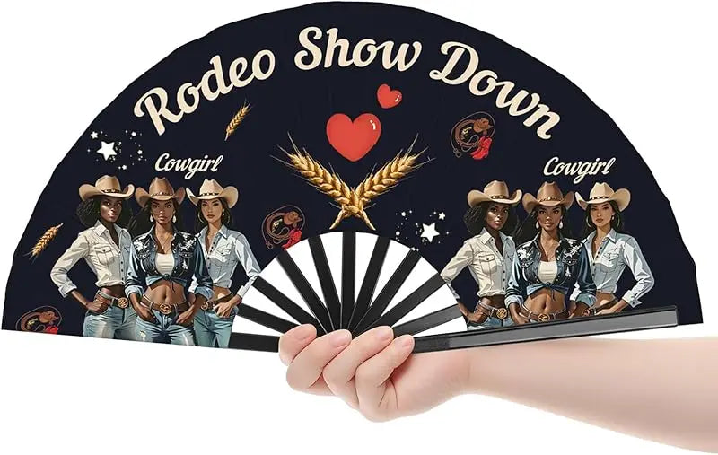 Large Festival Hand Folding Fans