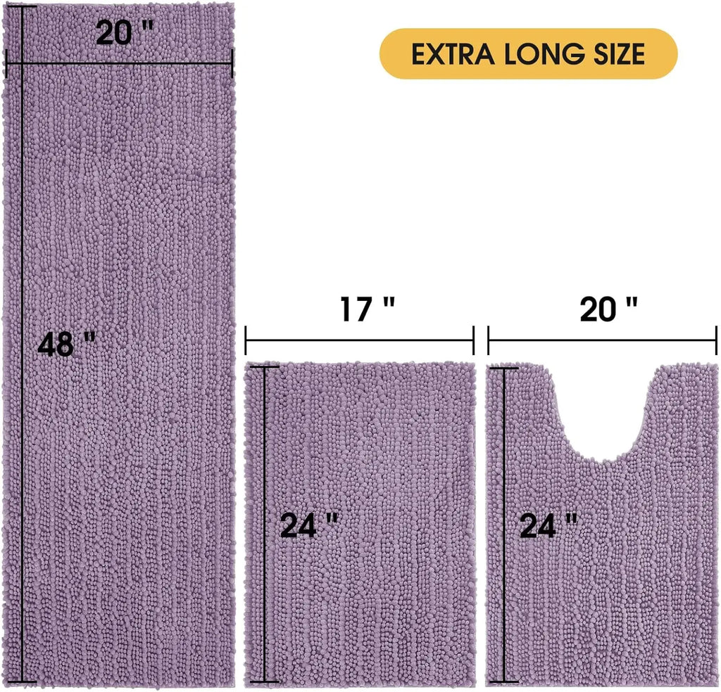Extra Large Bathroom Rug Set