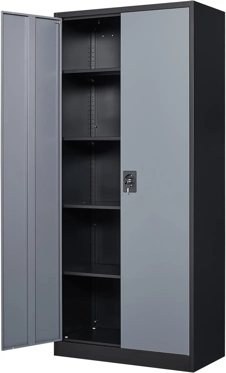 Metal Garage Storage Cabinet, 71" Tall