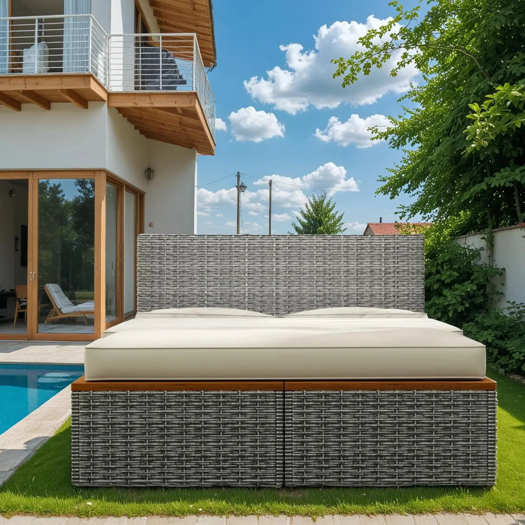 Relaxing Daybed Poolside
