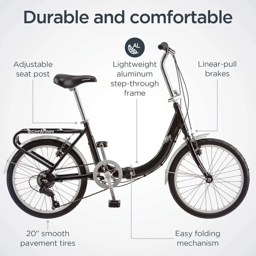 Loop Folding  20 Inch Bike