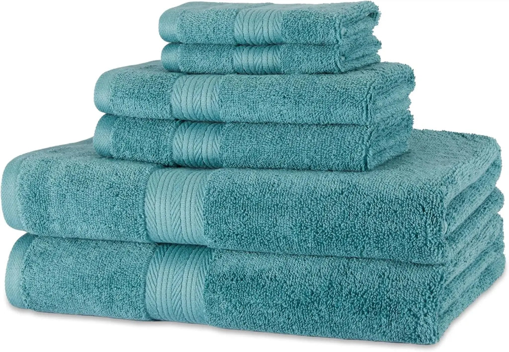 Basics 6 Piece Oversized  Bathroom Towel