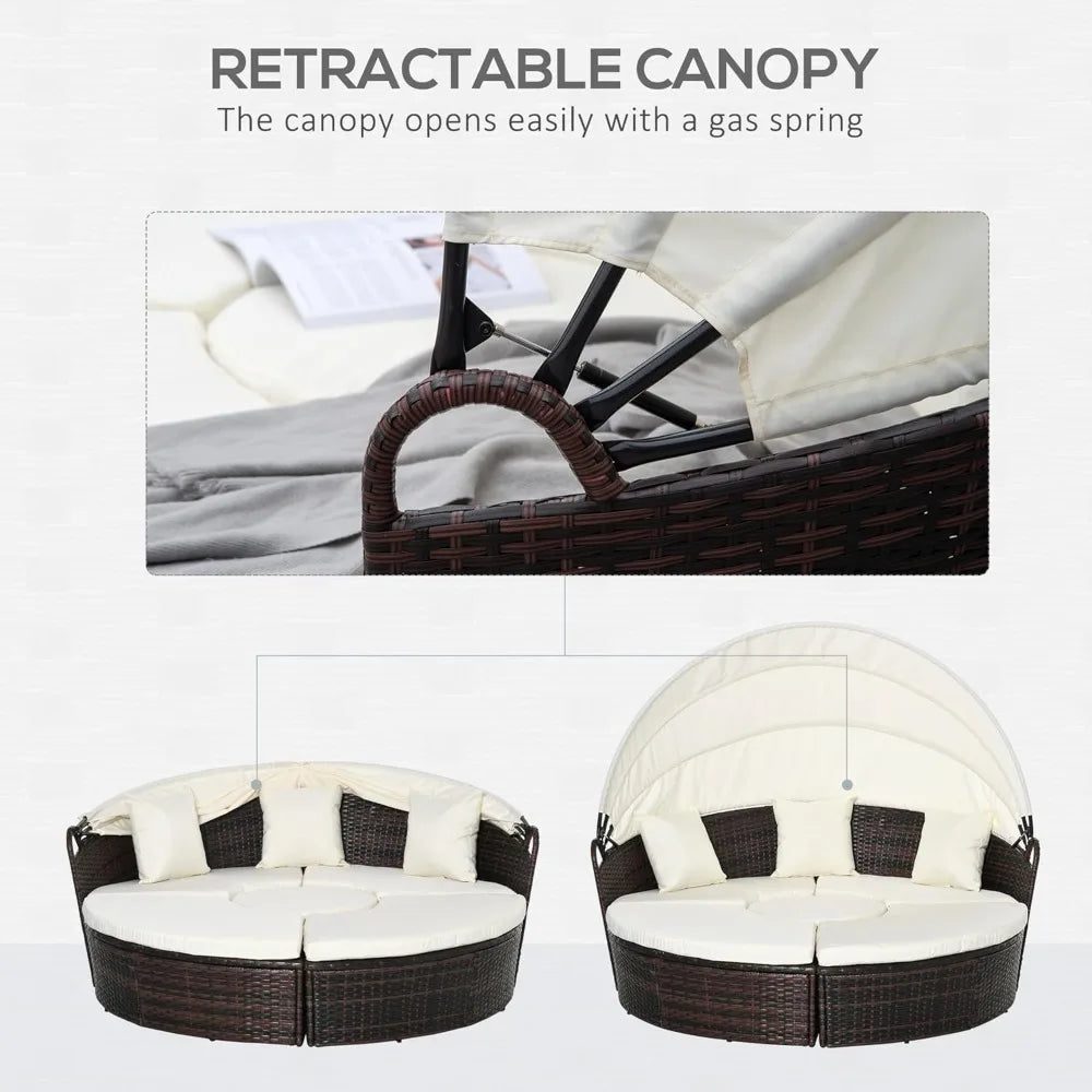 Convertible Daybed with Cushions