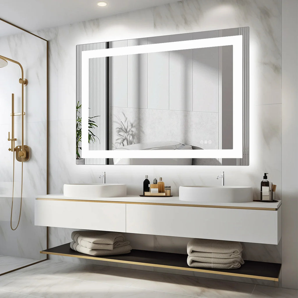 36"x 24"LED Bathroom Vanity Mirror for Wall