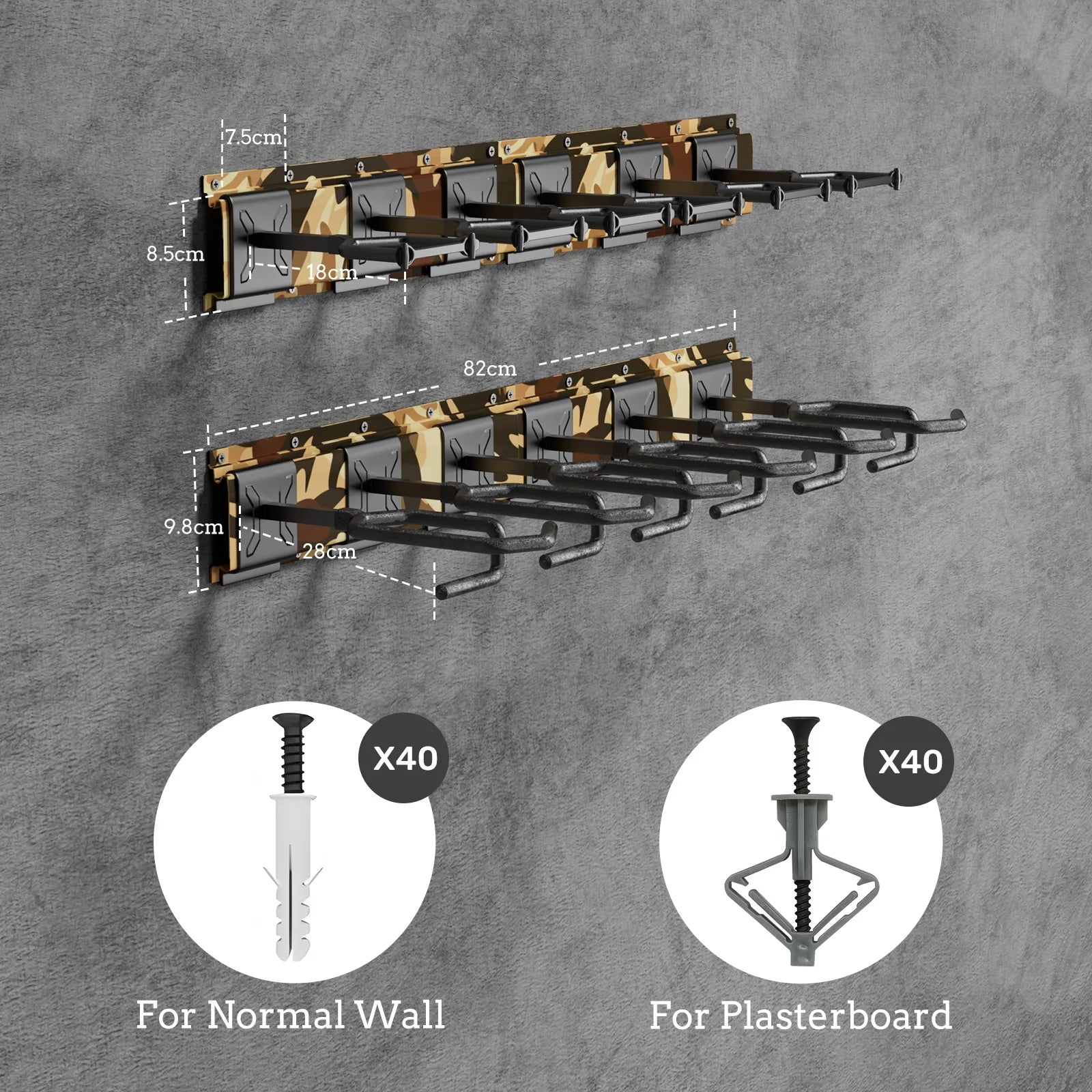 Gun Rack Heavy Duty Steel Shotgun
