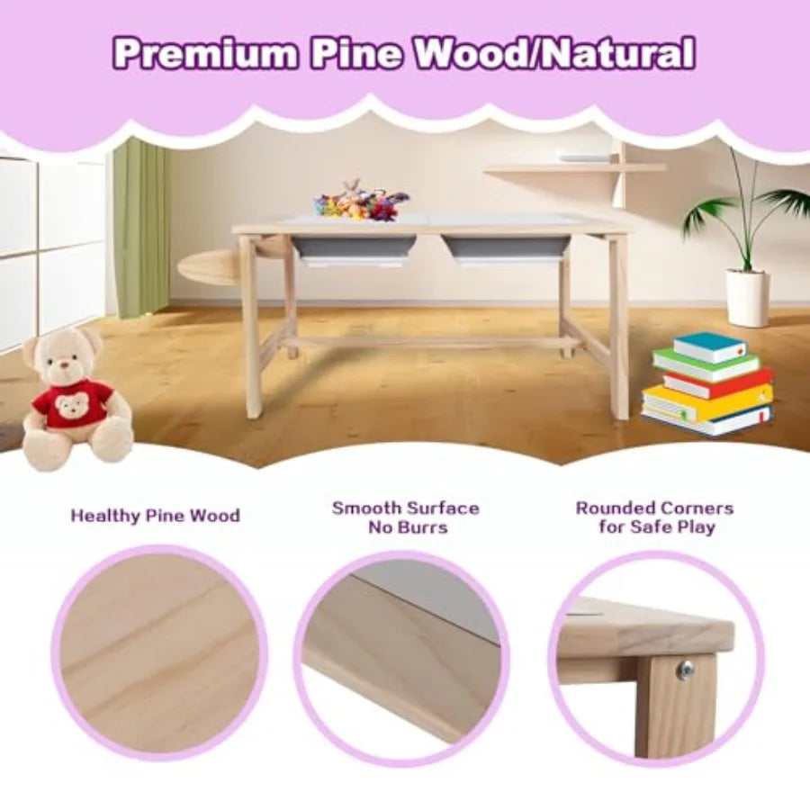 Multi-functional Interactive Table Set for 1-3 Years