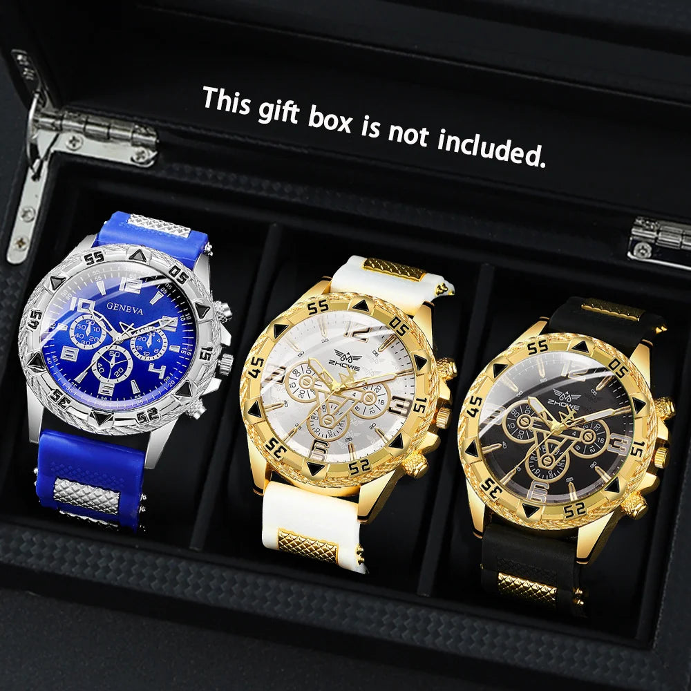 3pcs/set Men's Watches Sets