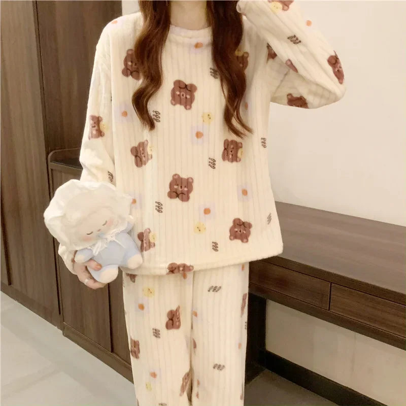 New Fleece Winter Pajamas
