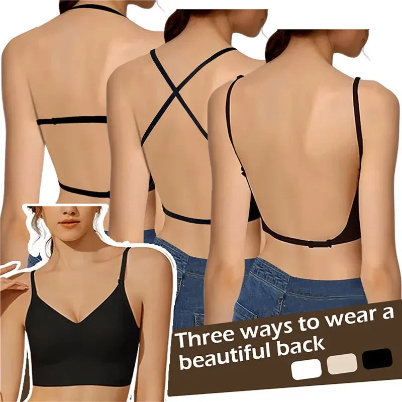 Invisible Bra Deep U Plunge