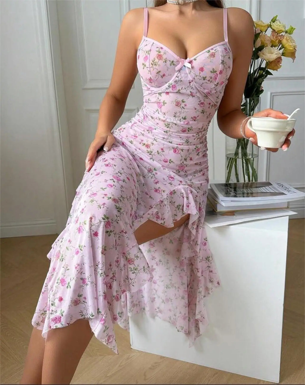 Spaghetti Strap Night Dress