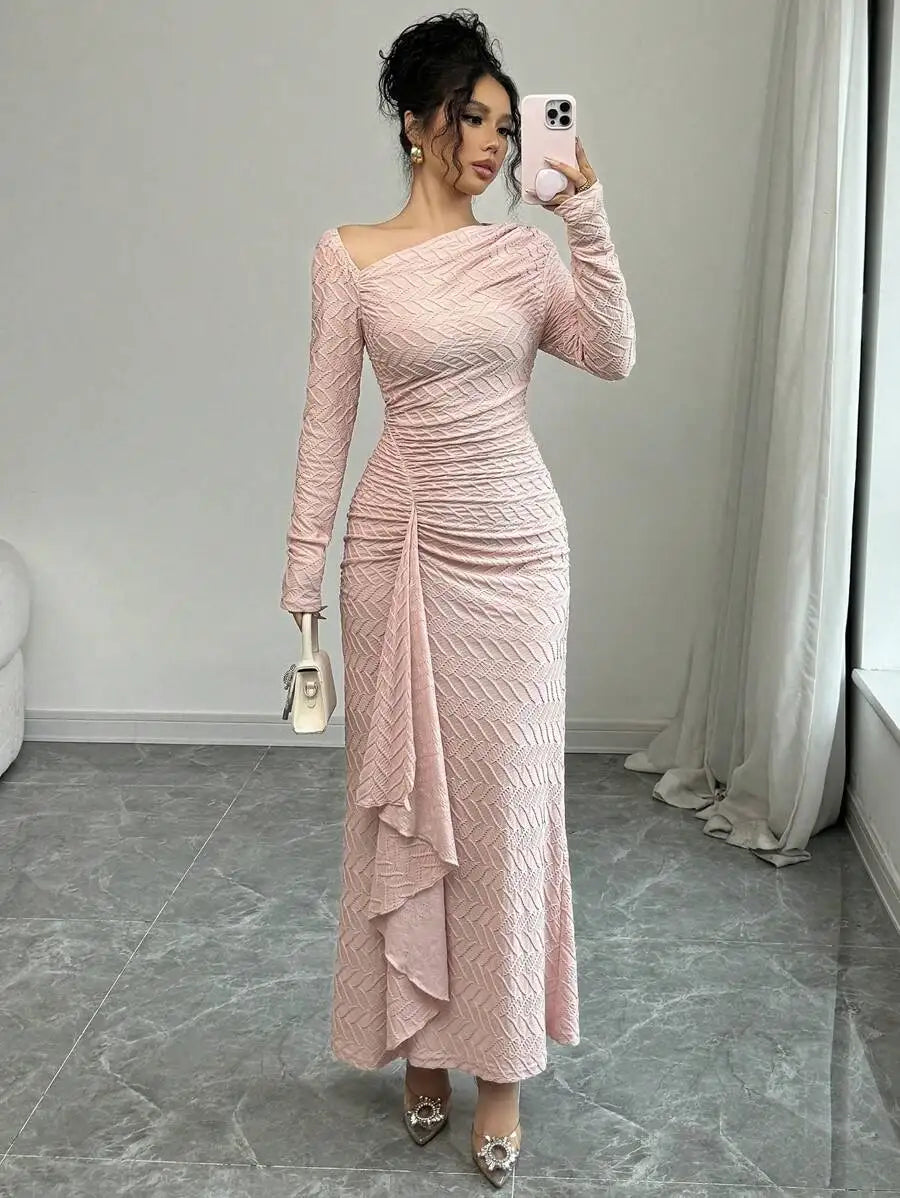 Long Sleeve  Maxi Dress