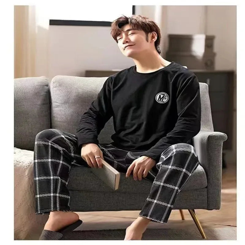 Men's Autumn Pajamas Set