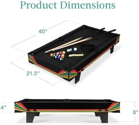 Tabletop Billiard 40 Inch Table Set