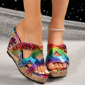 Retro Dress Wedges
