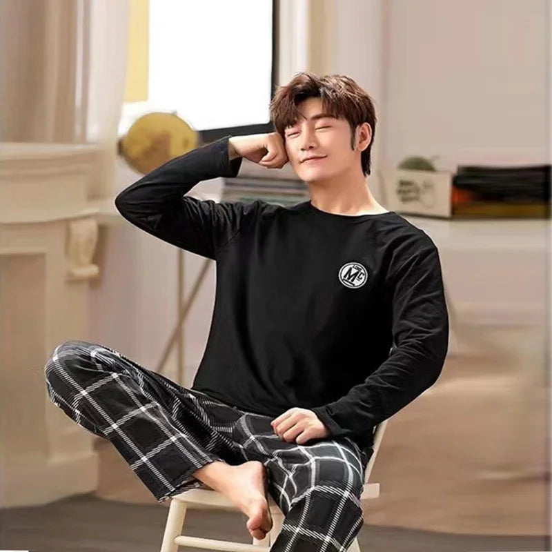 Men's Autumn Pajamas Set