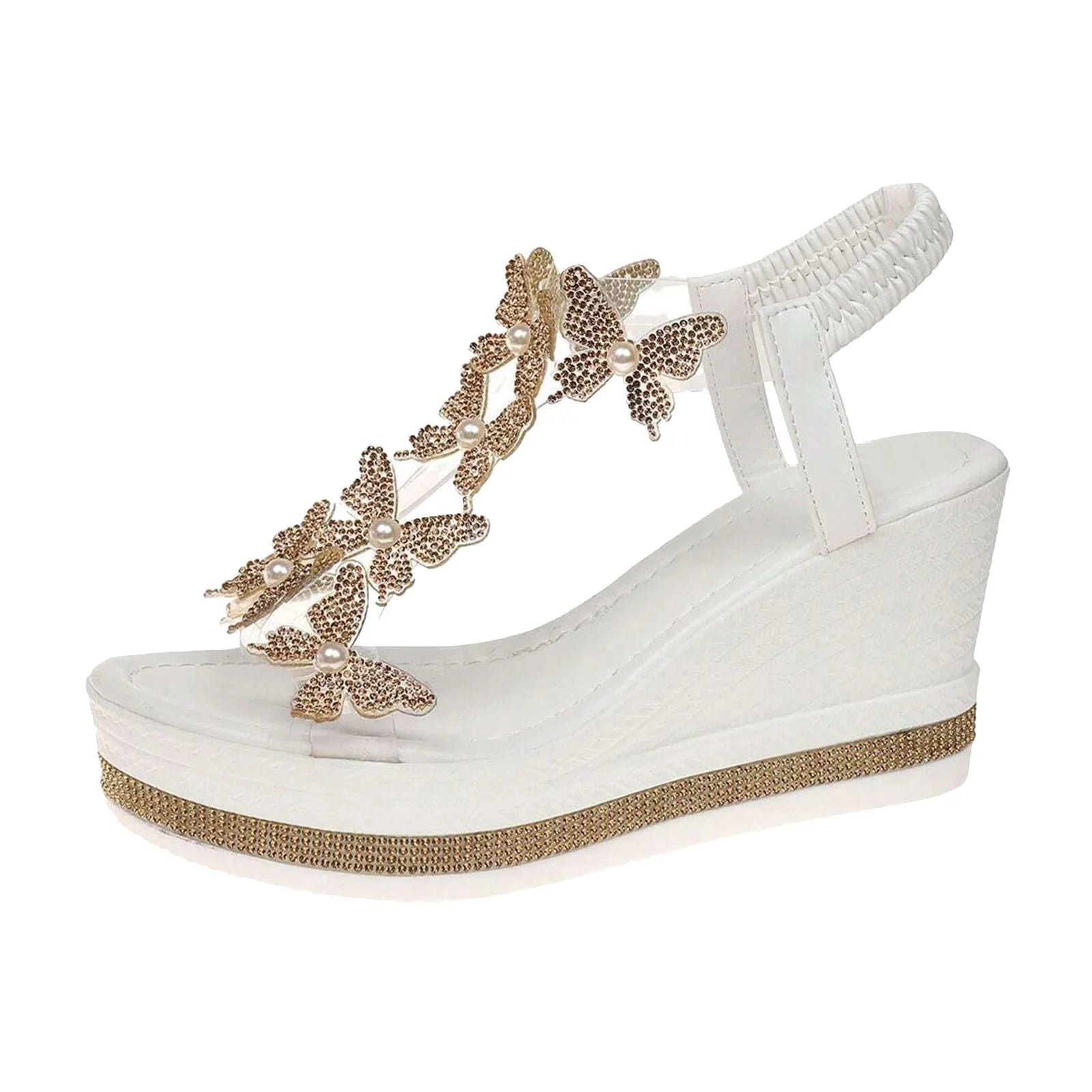 High Heel Wedge Sandals
