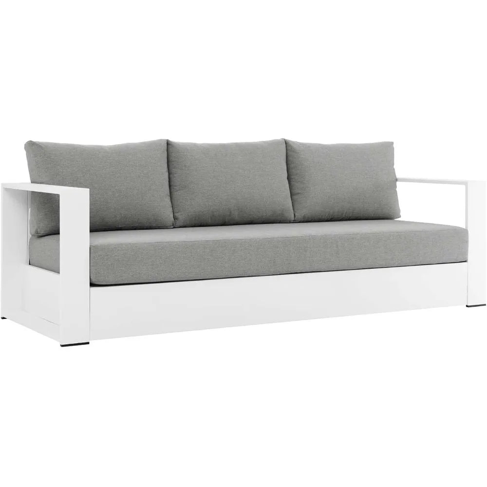 Tahoe Aluminum Outdoor Patio Sofa