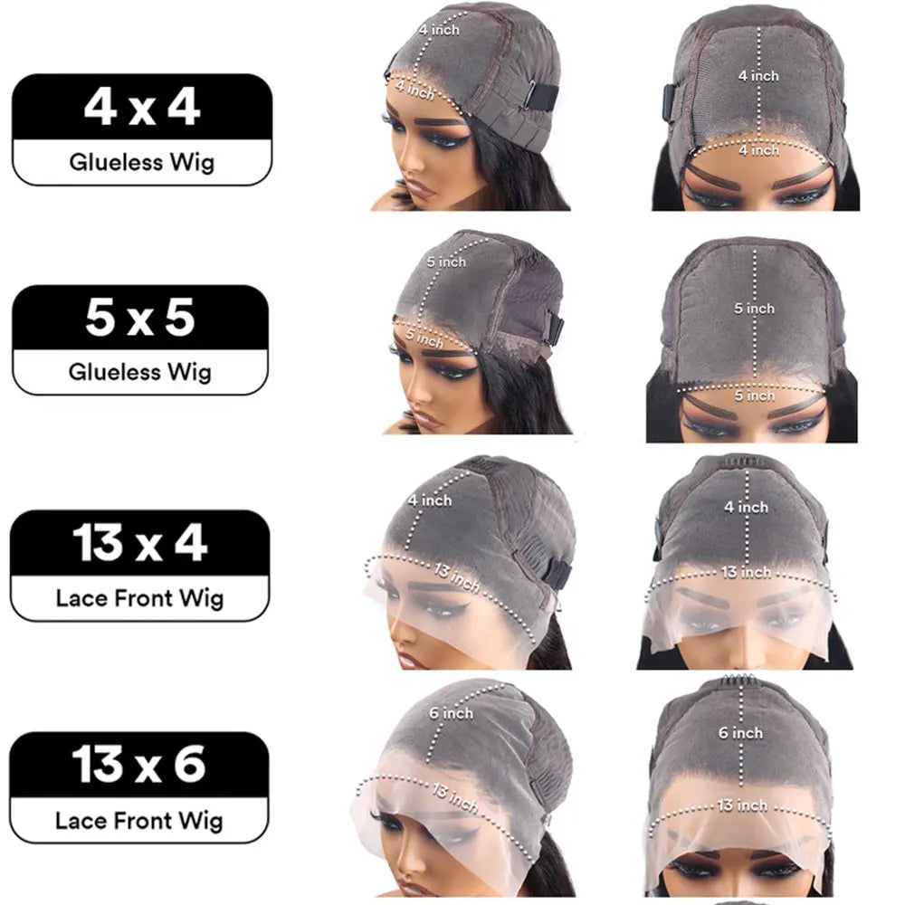13x4 Bone Short Bob Wig﻿