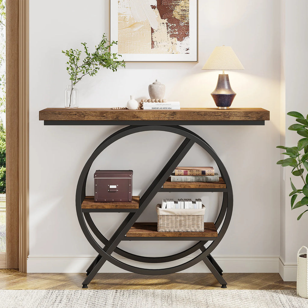 Entryway Console Table, 39.4-Inch