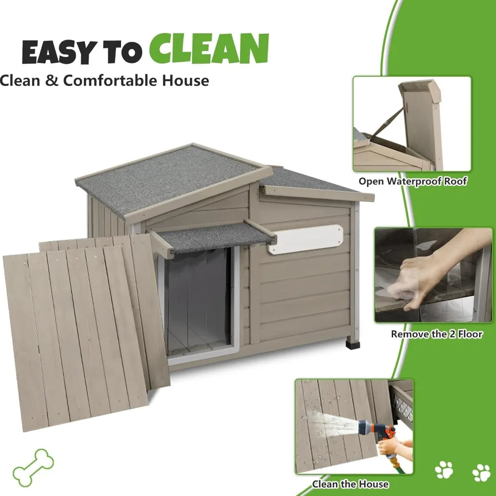 Large Wooden Dog House