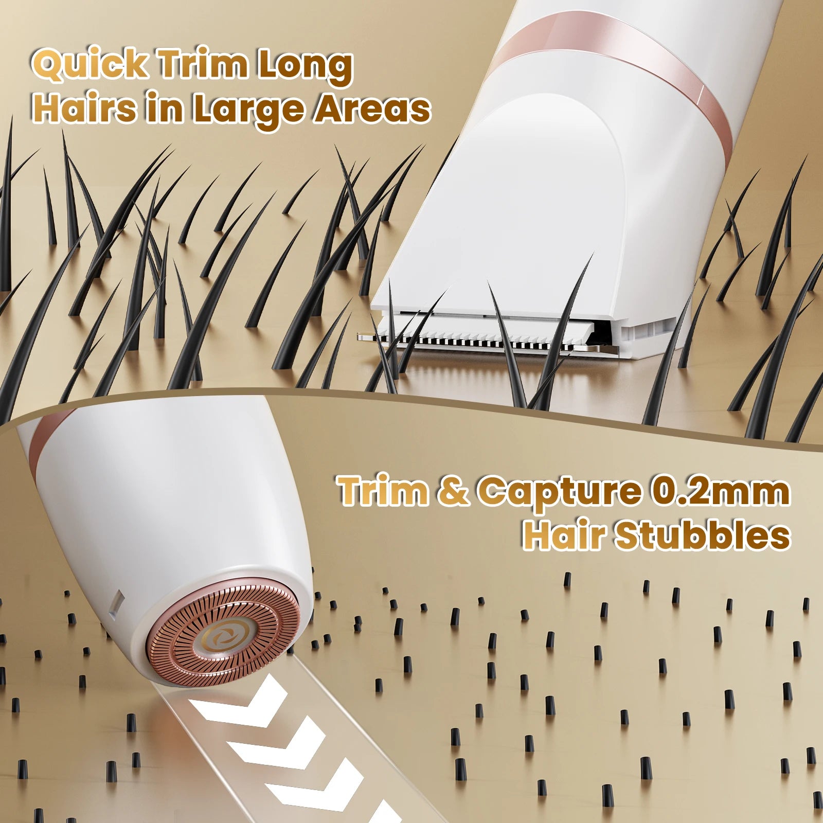 Women's Waterproof Body Trimmer