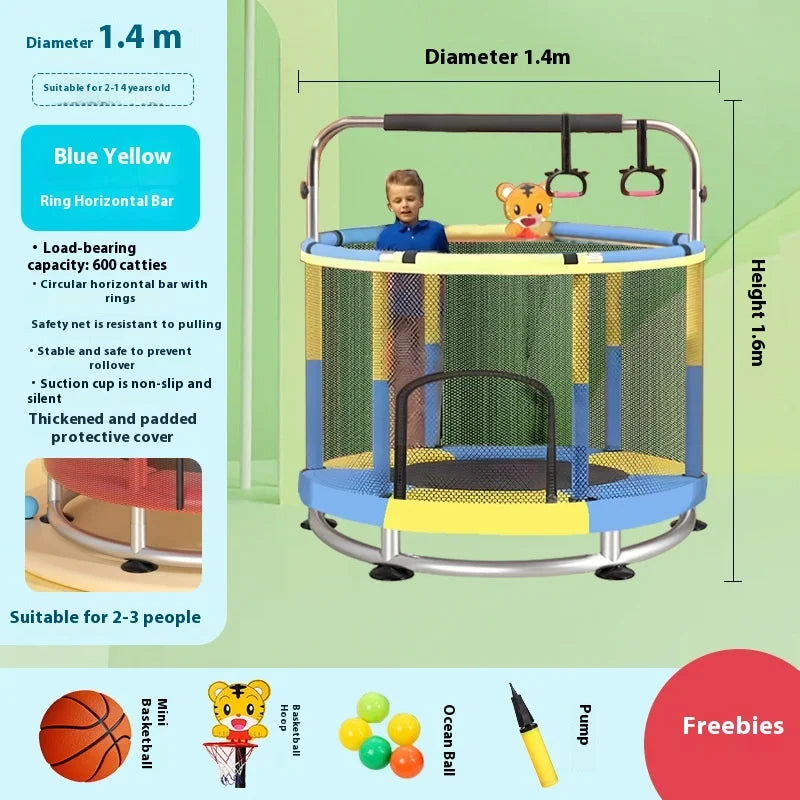 Children's Indoor Trampoline 3-10 Years