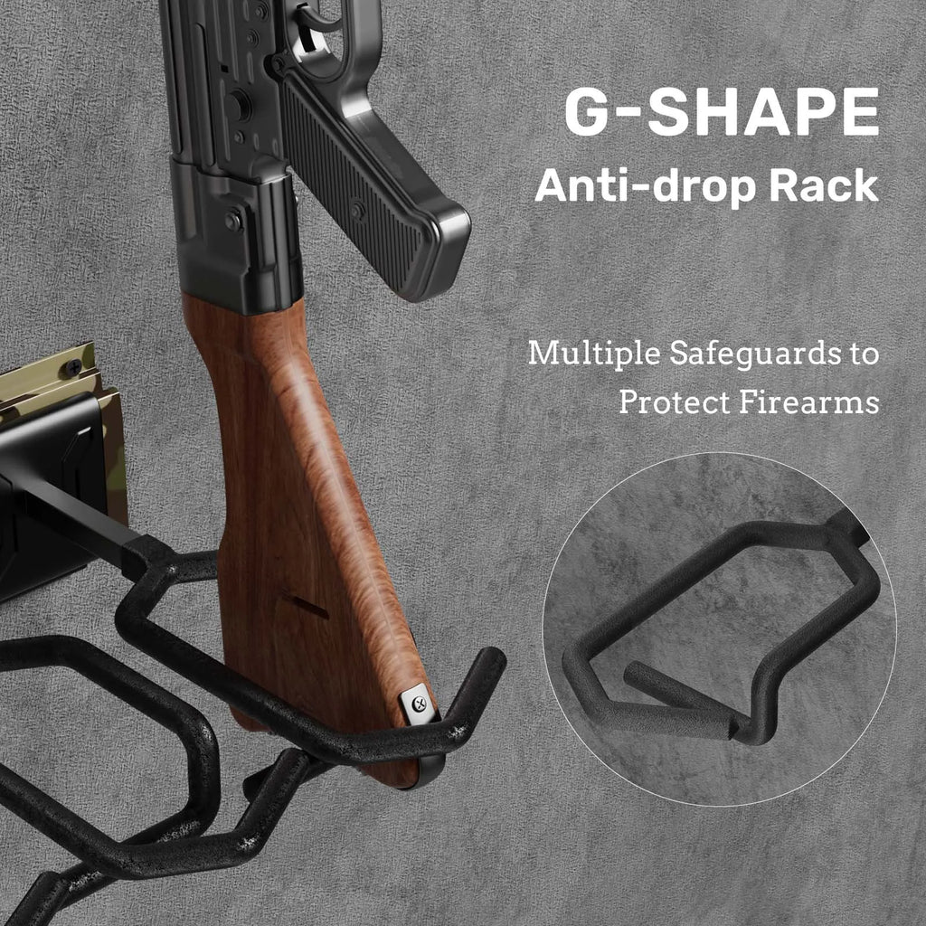 Gun Rack Heavy Duty Steel Shotgun