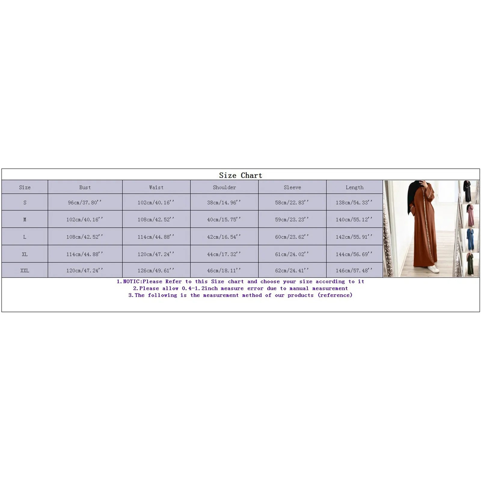 Luxury Women Abaya Chiffon