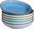 8.5'' Ceramic Pasta Bowls Set of 6