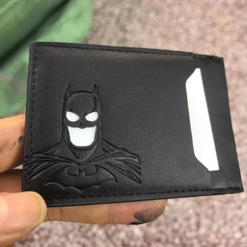 Personalized Leather Bat Wallet