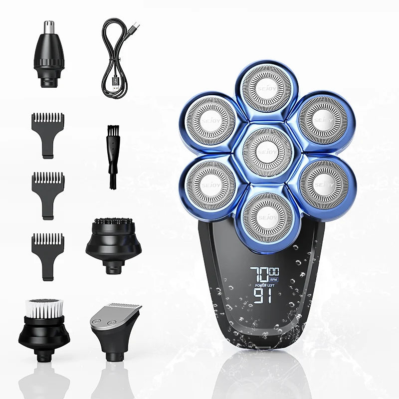 6-in-1 7D Head Shavers