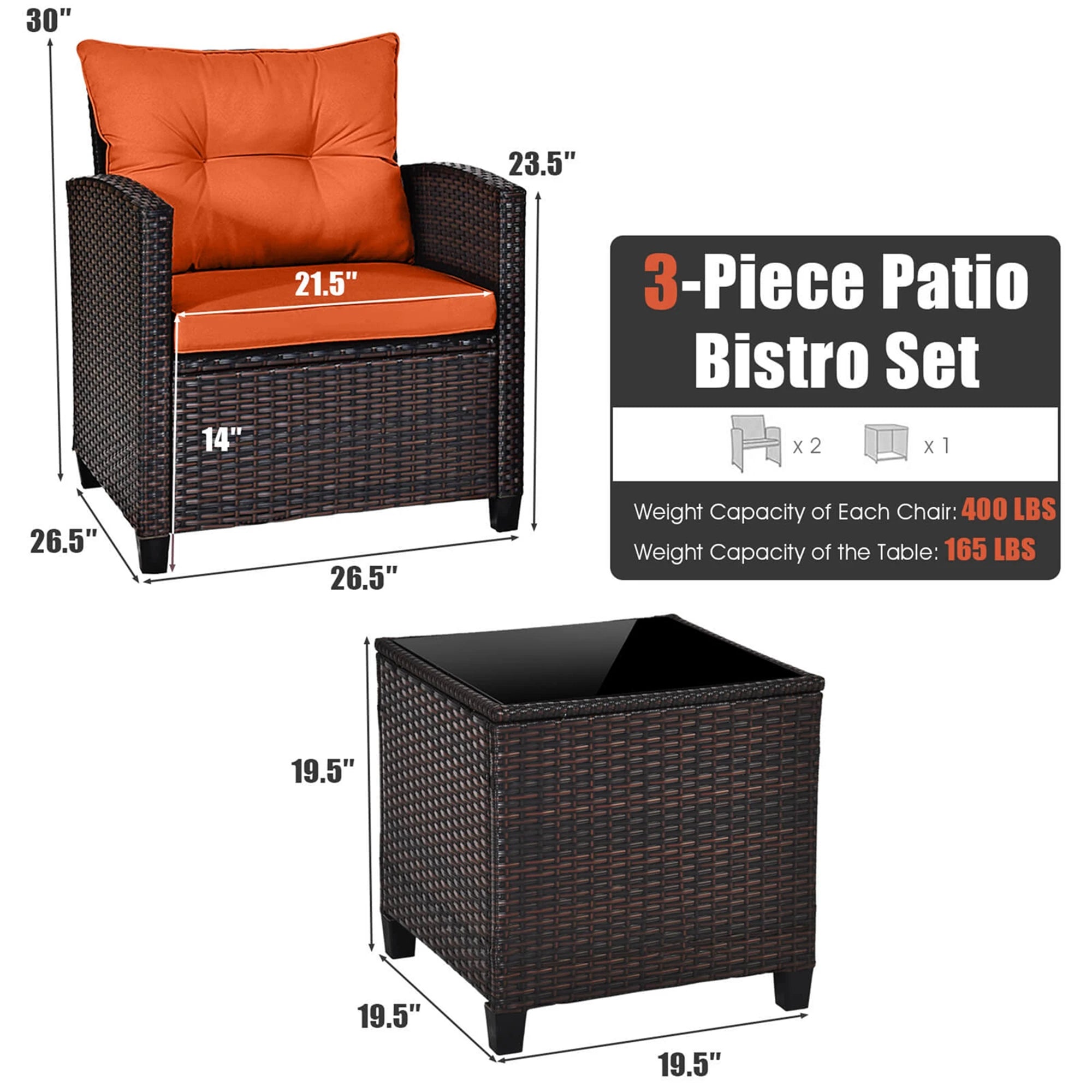 Decorative 3 - Piece Set