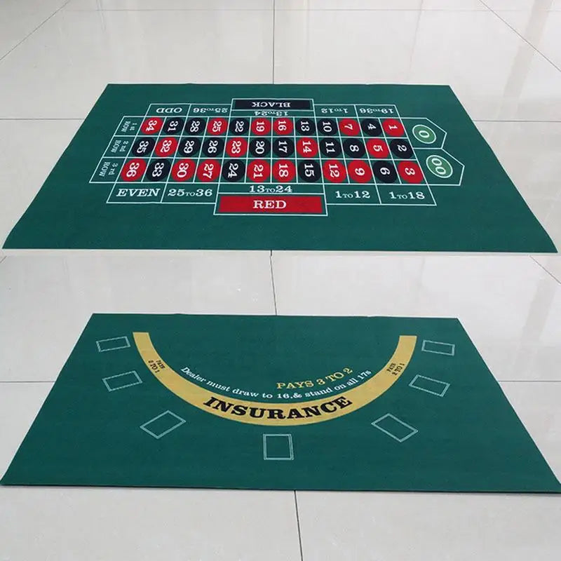 Double-sided Poker Layout Mat