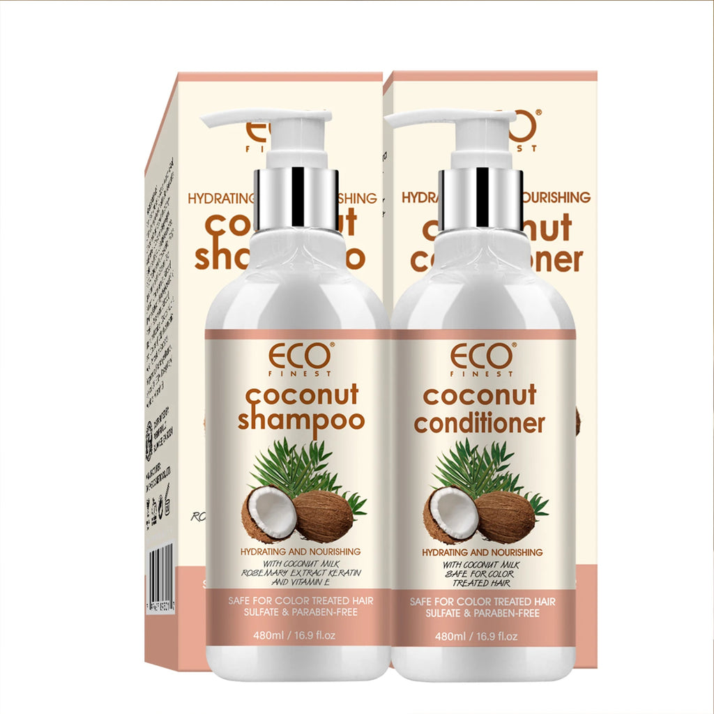 Coconut Shampoo & Conditioner Set