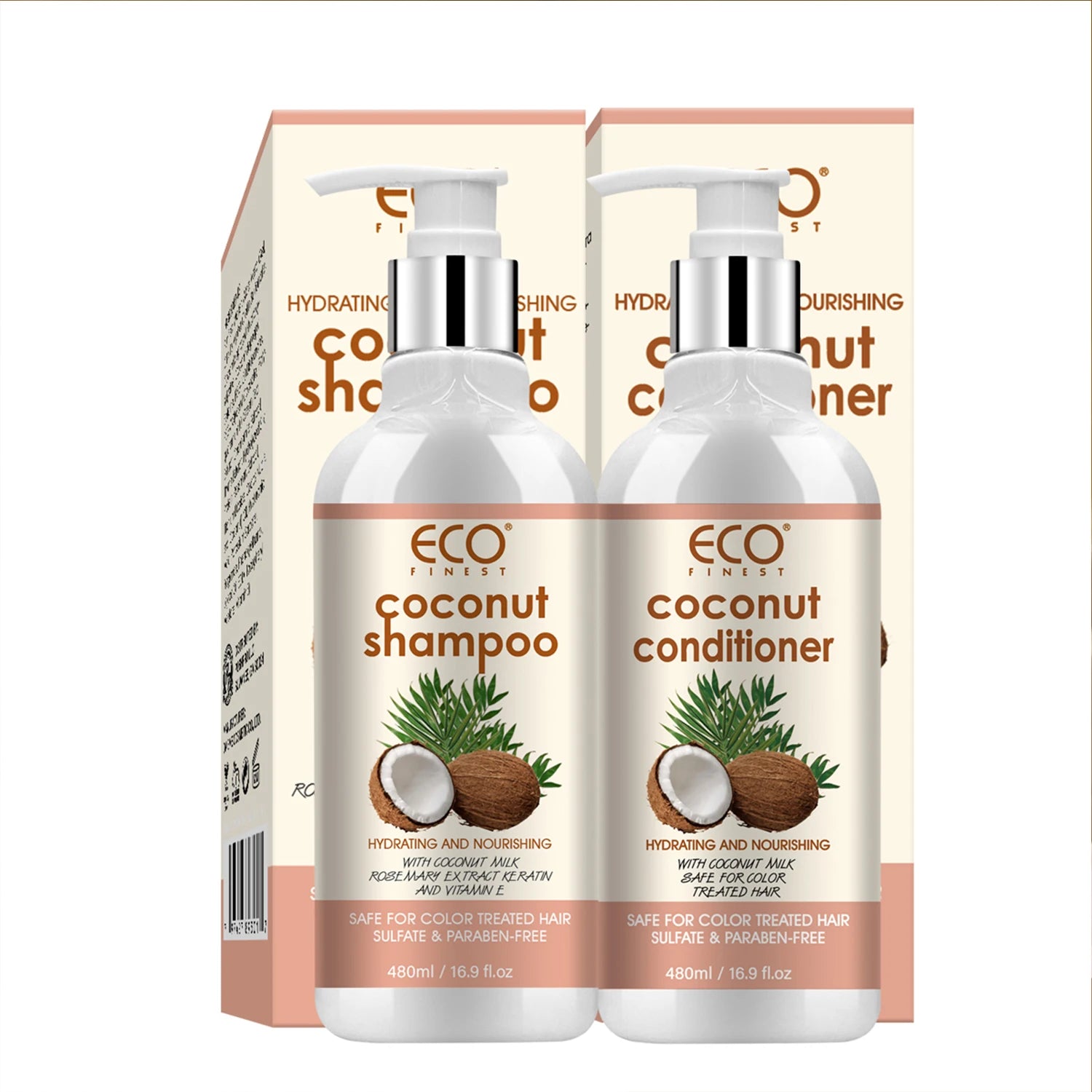 Coconut Shampoo & Conditioner Set