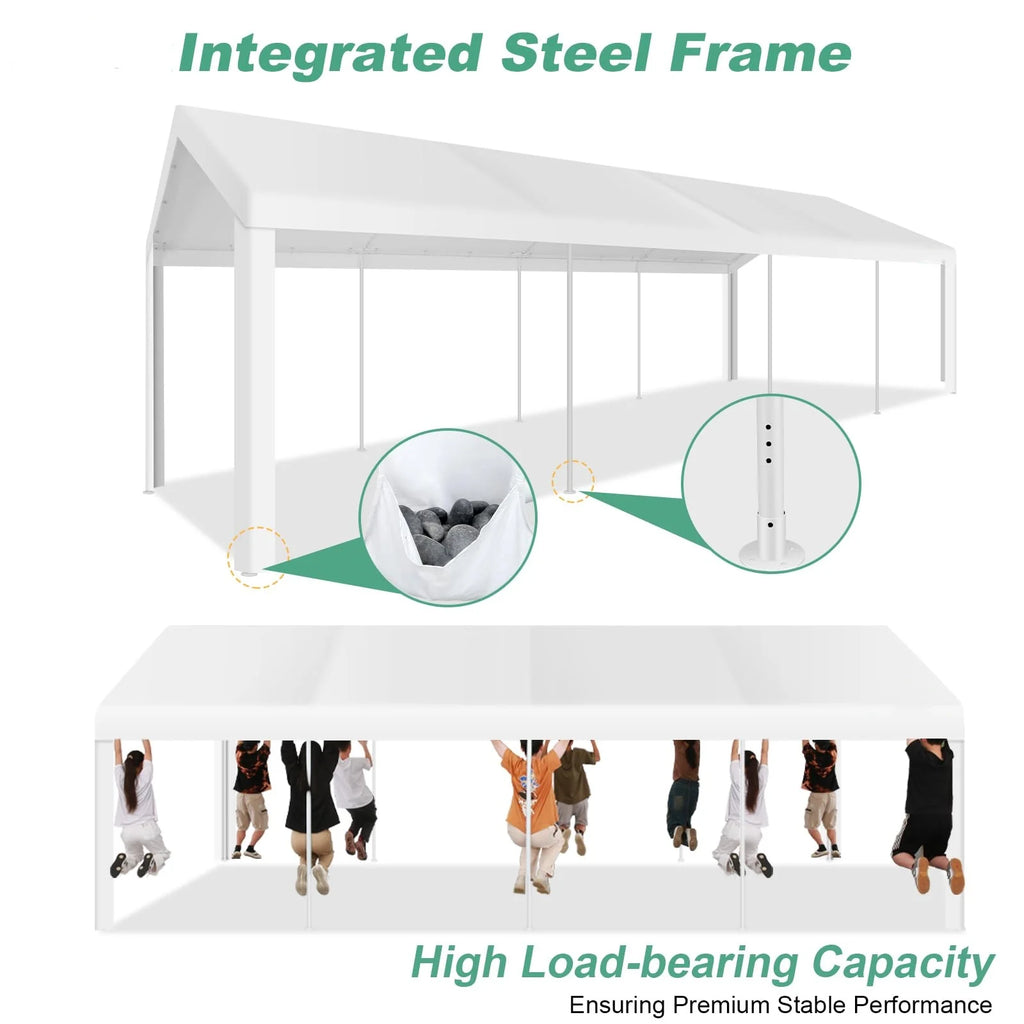 10 x 30 Canopy Tent Heavy Duty