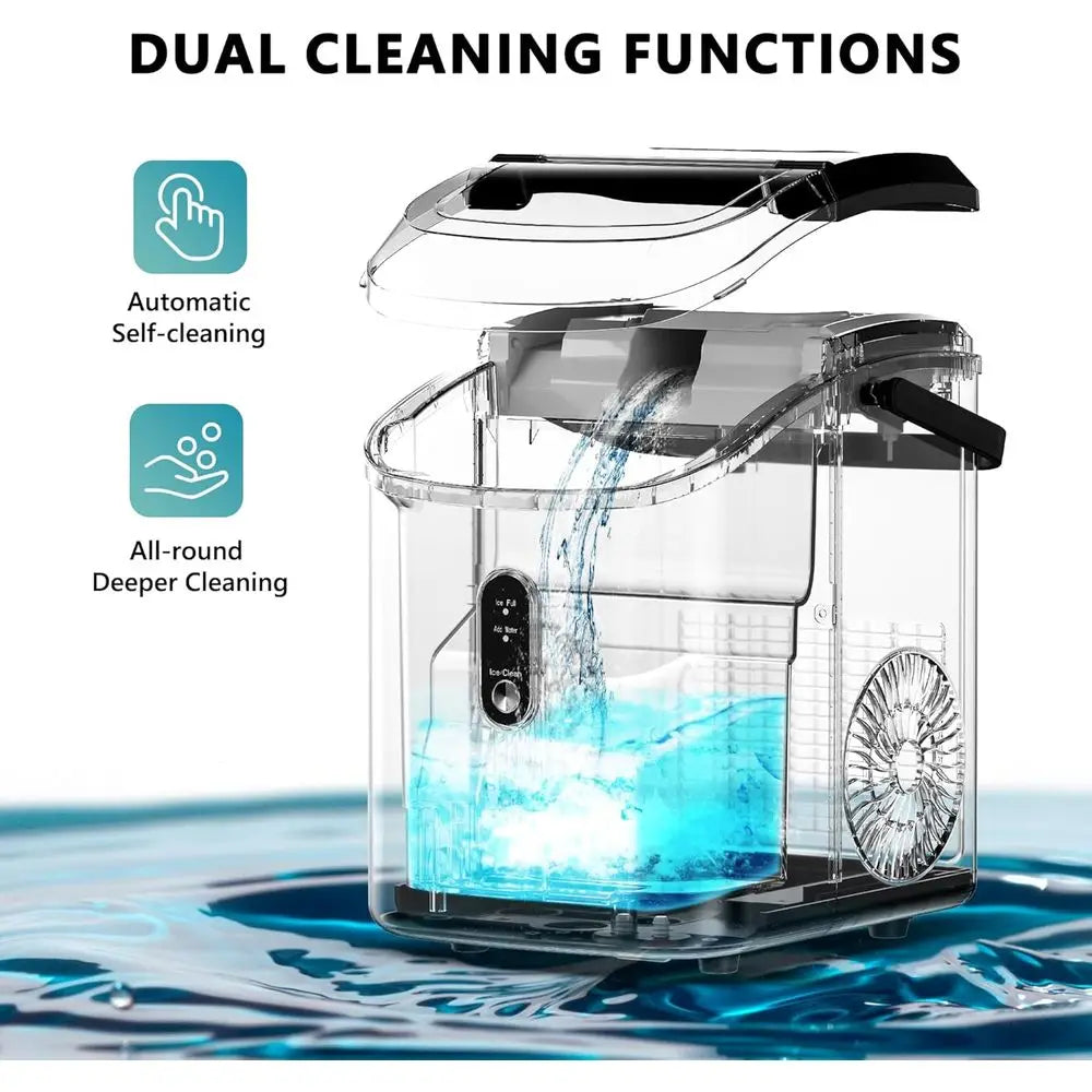 Portable Countertop Ice Maker 34lbs
