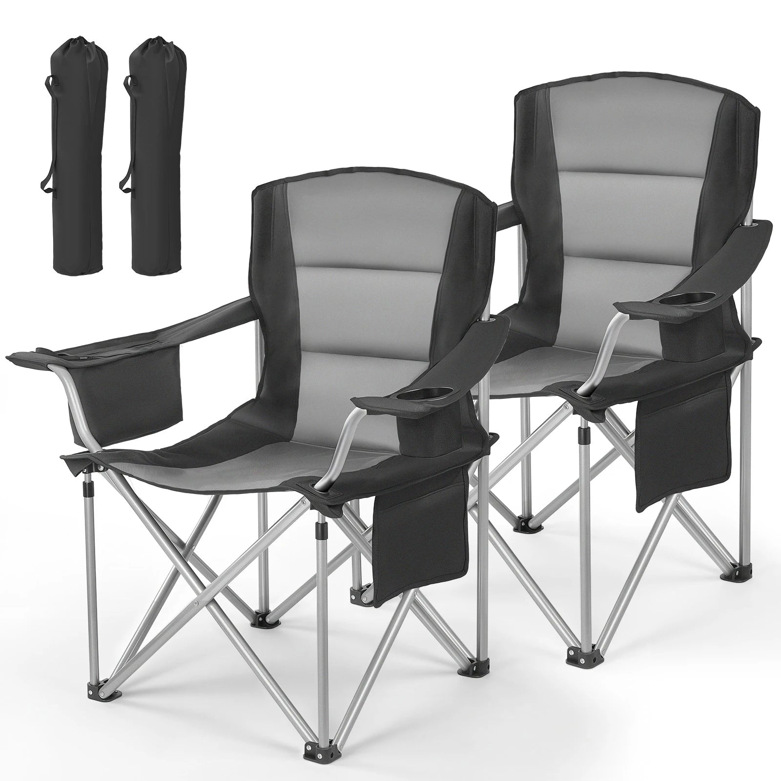 2Pack Oversized Camping Chairs