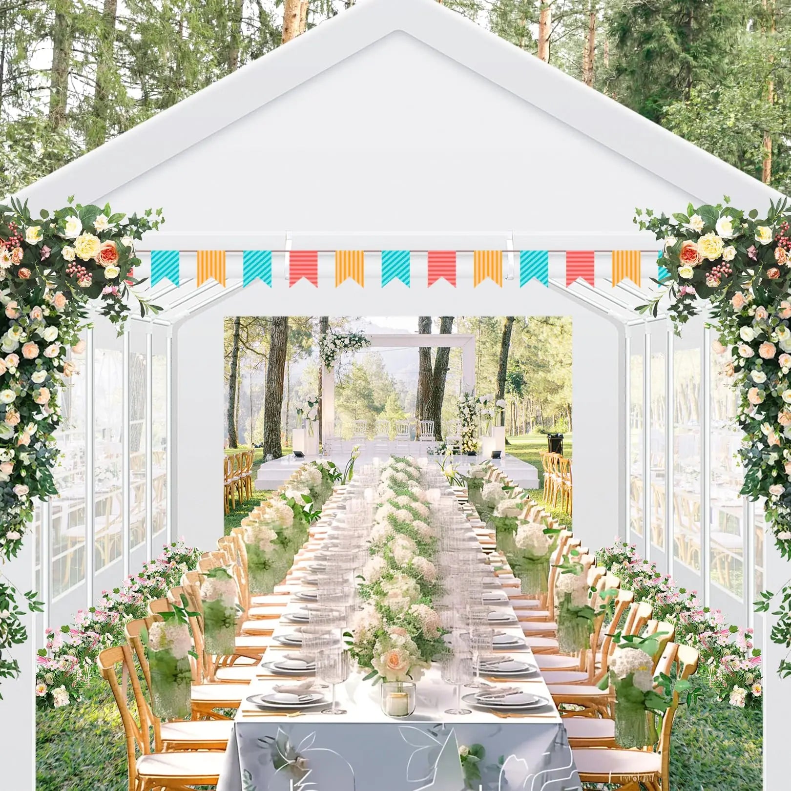 10 x 30 Canopy Tent Heavy Duty