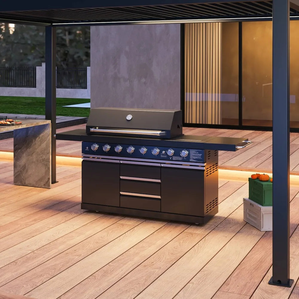 8-Burner Outdoor Gas Grill