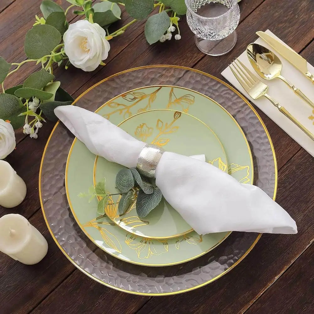 Dinner Plates Set For 50 Guests
