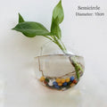 Semi-Circle Wall Vase