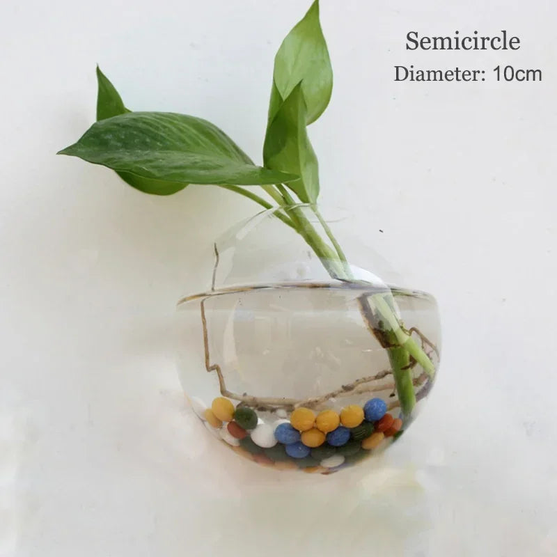 Semi-Circle Wall Vase