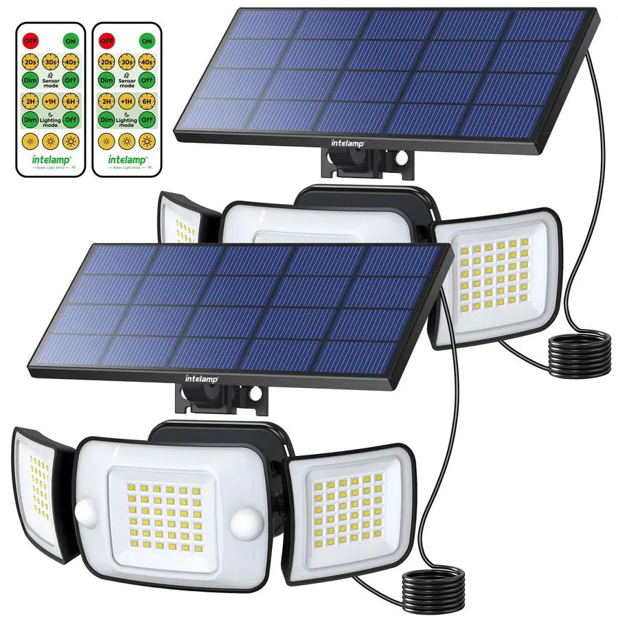 3 Head Solar Motion Sensor Lights