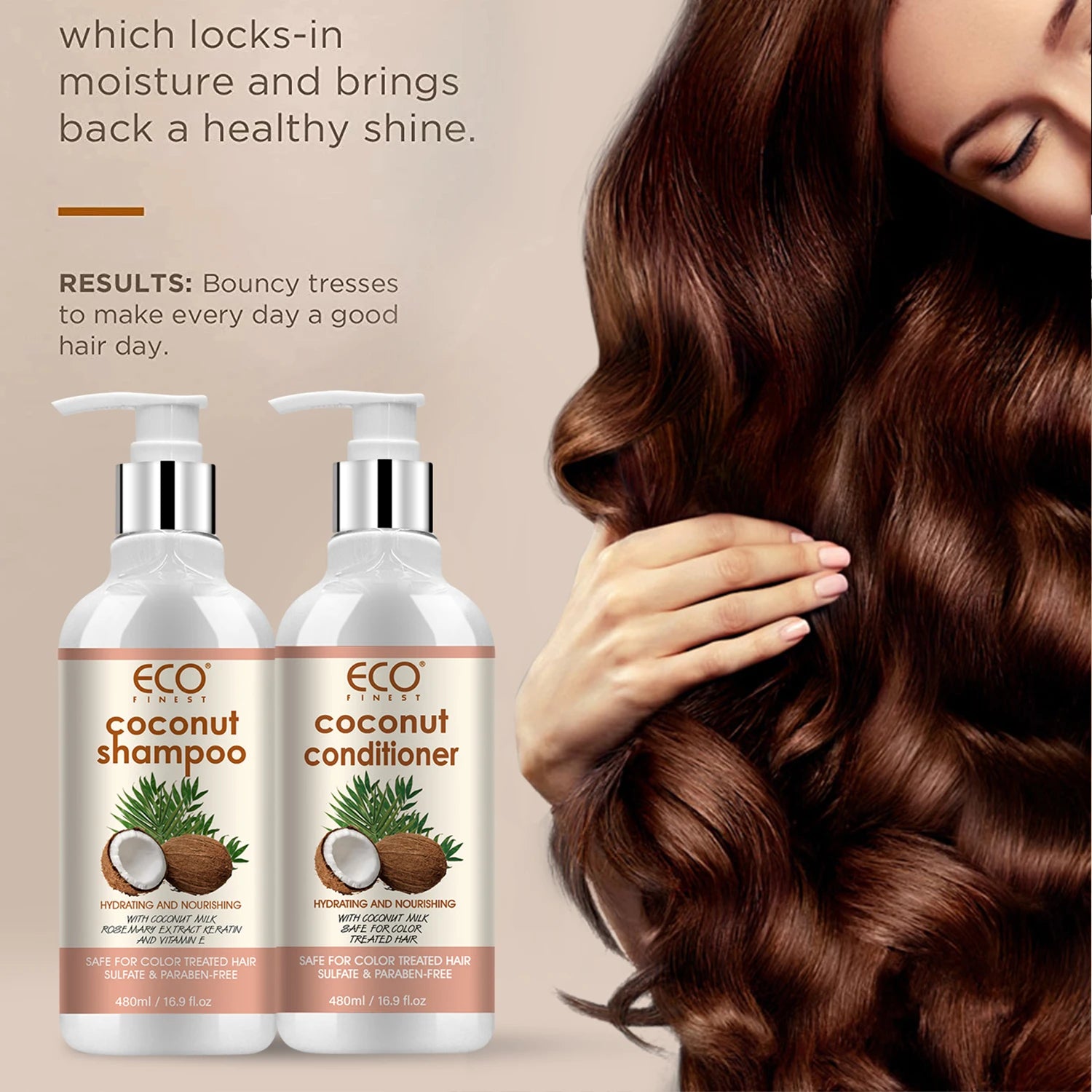Coconut Shampoo & Conditioner Set