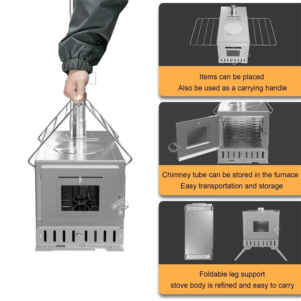 Hot Tent Stove,  Wood Burning Stove