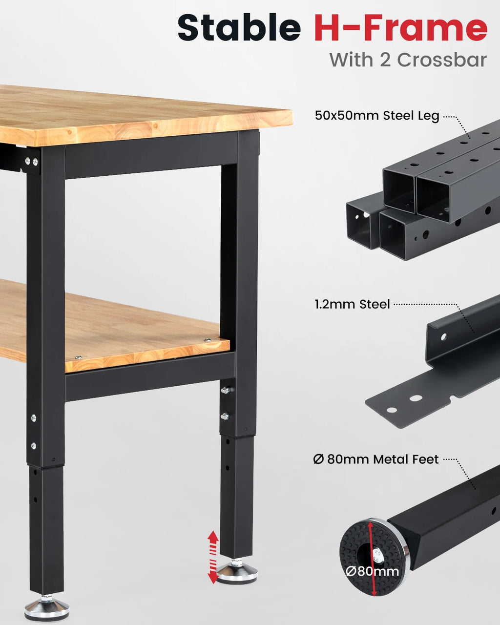 Woodworking Table 60 inch
