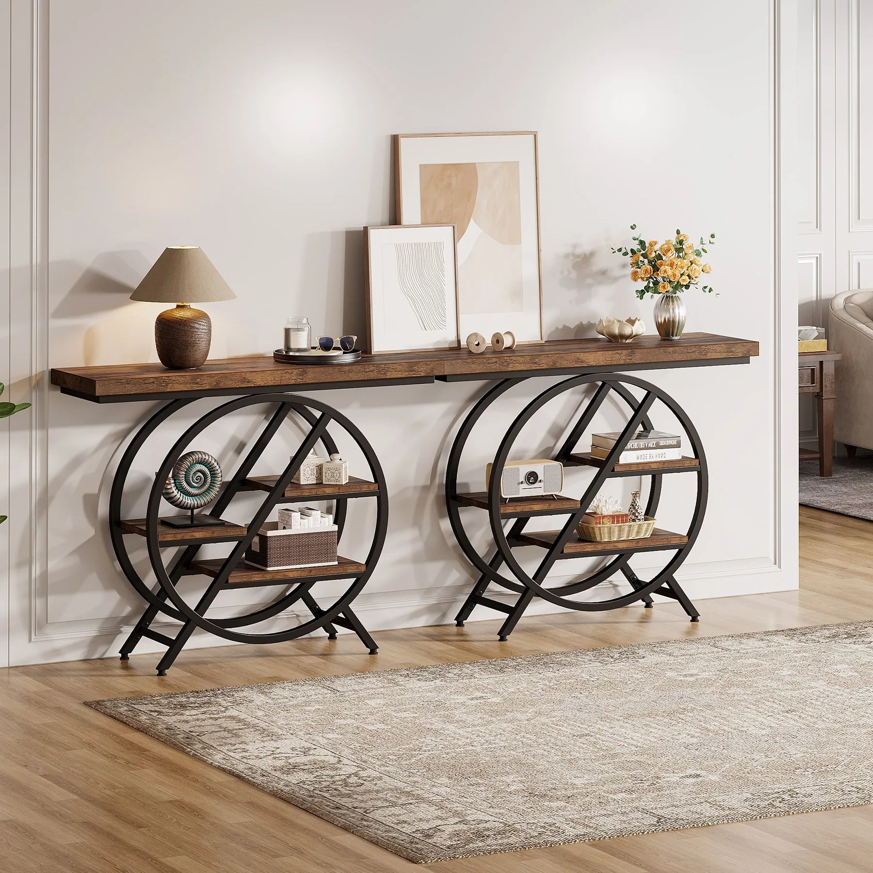 Entryway Console Table, 39.4-Inch