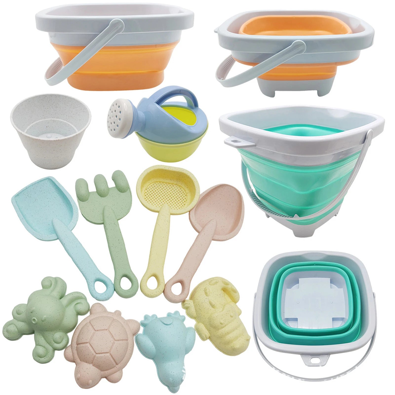 Foldable Beach Toys Set